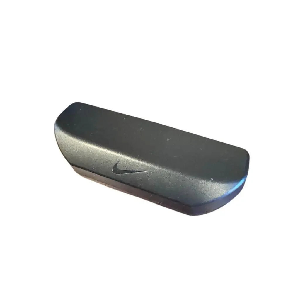 Nike Hard Shell Eyeglass & Sunglasses Case – Black Protective Zip Case 7”